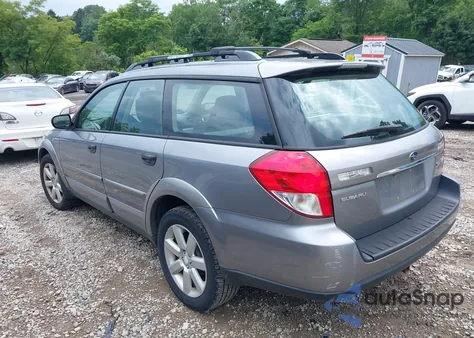 2009 Subaru Outback 2.5I z USA, uszkodzony, nr VIN 4S4BP61C697333013